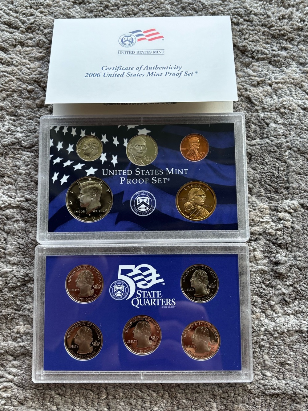 2006 US Mint Proof Coin Sets (2)